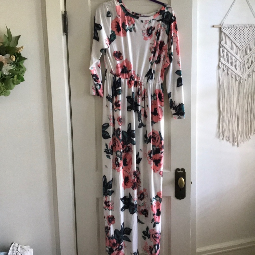 Floral maxi dress